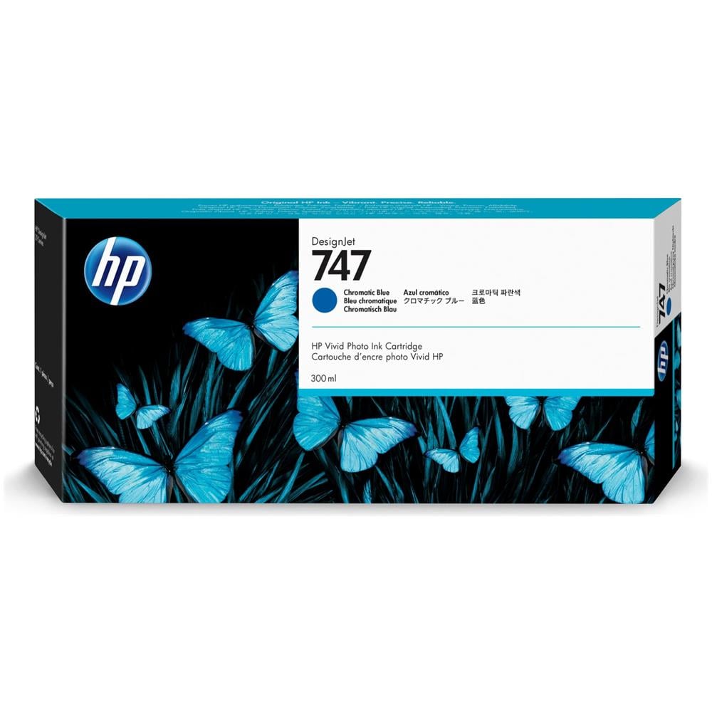 747 300-ml Chromatic Blue Ink Cartridge - Foto 1