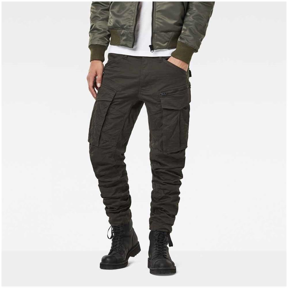 Pantaloni Rovic Zip 3d Tapered L32 Abbigliamento Uomo - Foto 1