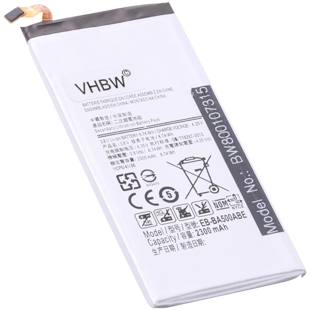 Li-polimeri Batteria 2300mah (3.8v) Per Cellulare Telefono Smartphone Samsung Galaxy Sm-a500yd, Sm-a500yz Come Eb-ba500abe. - Foto 1