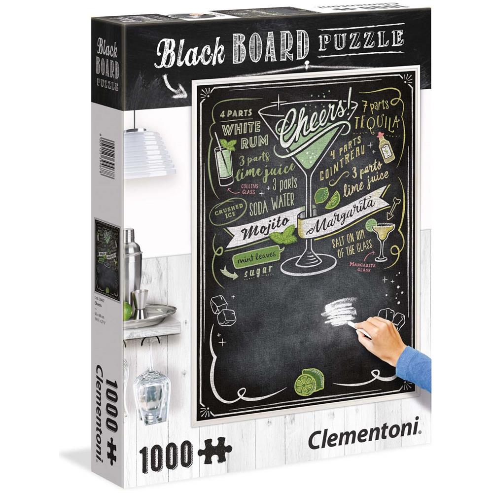 Puzzle 1000 Pz - Black Board - Cheers - Foto 1