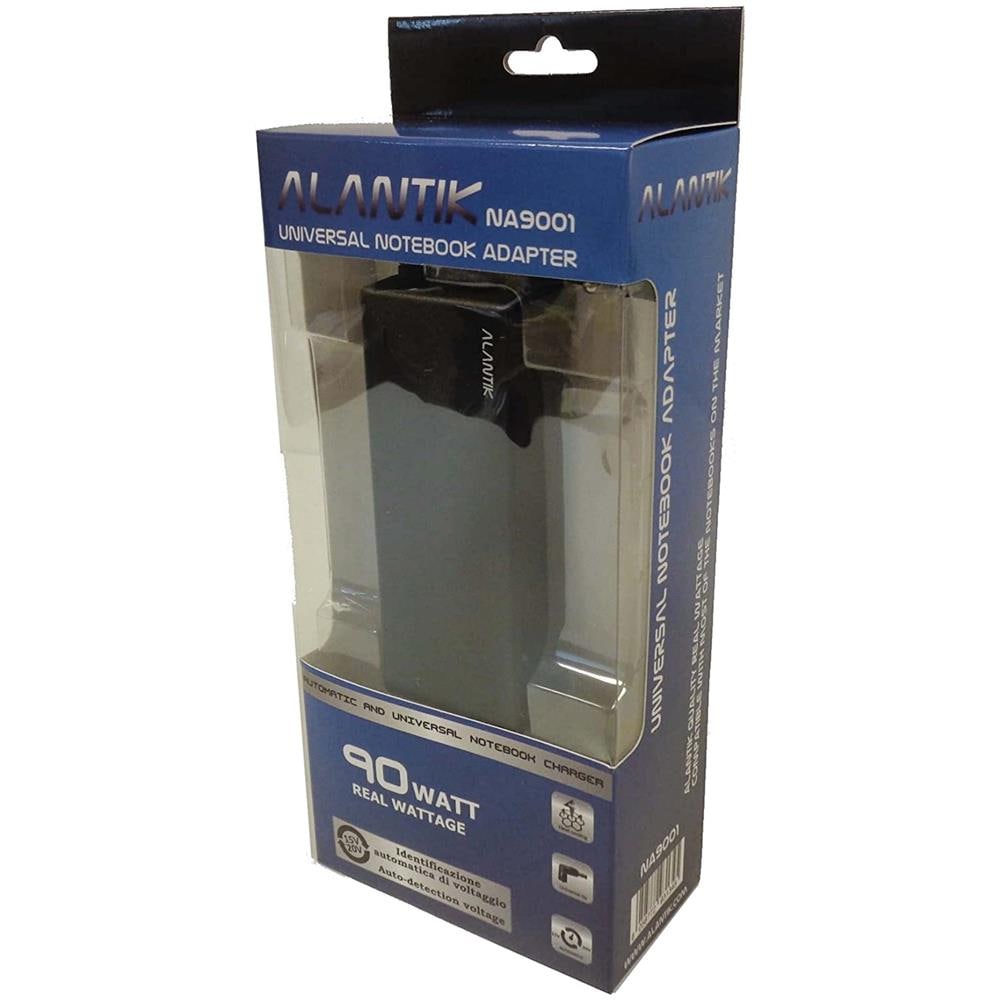 Alimentatore Notebook Universale 90w 10 Spinotti Alantik - Foto 1