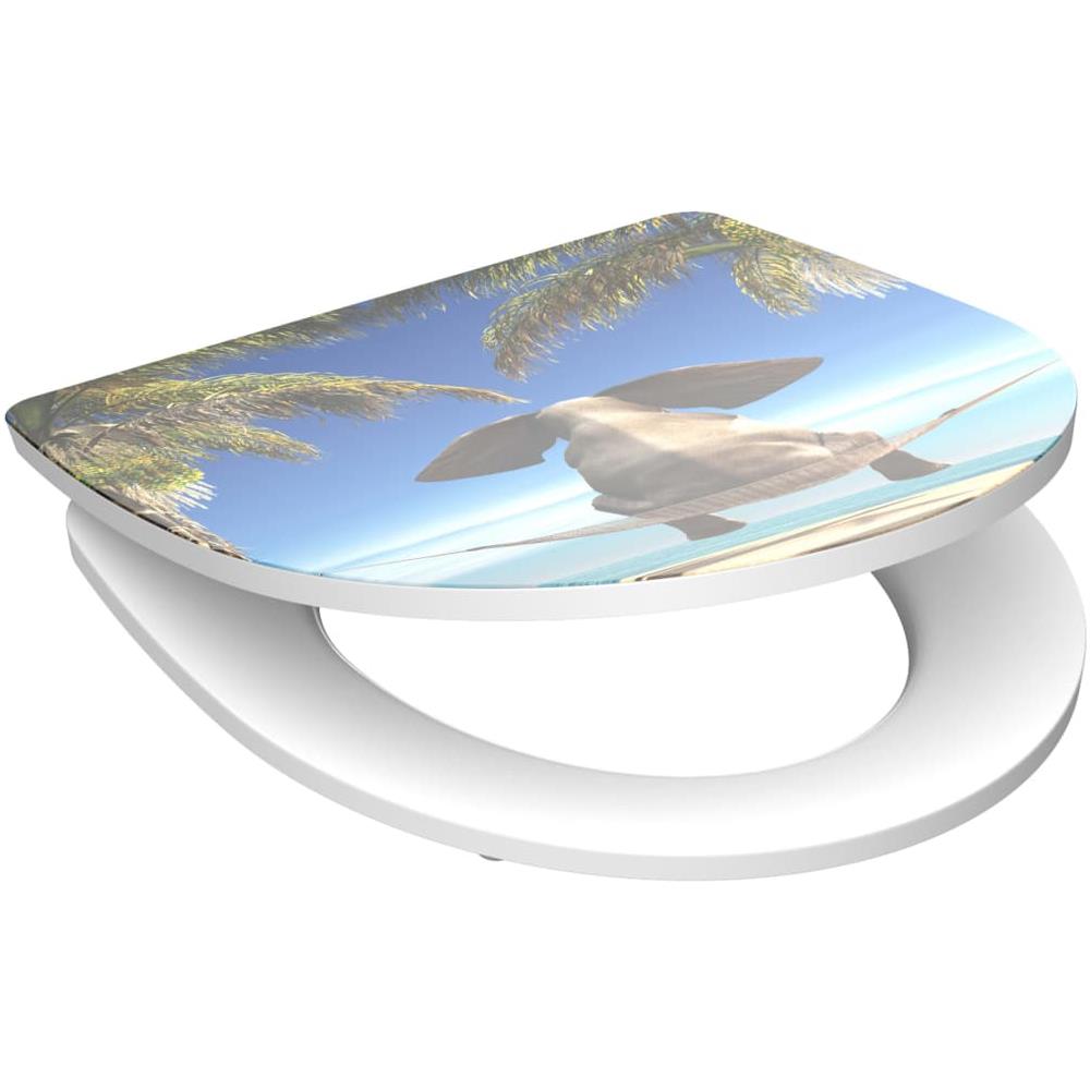 Tavola WC con Chiusura Ammortizzata Duroplast HAPPY ELEPHANT - Foto 3