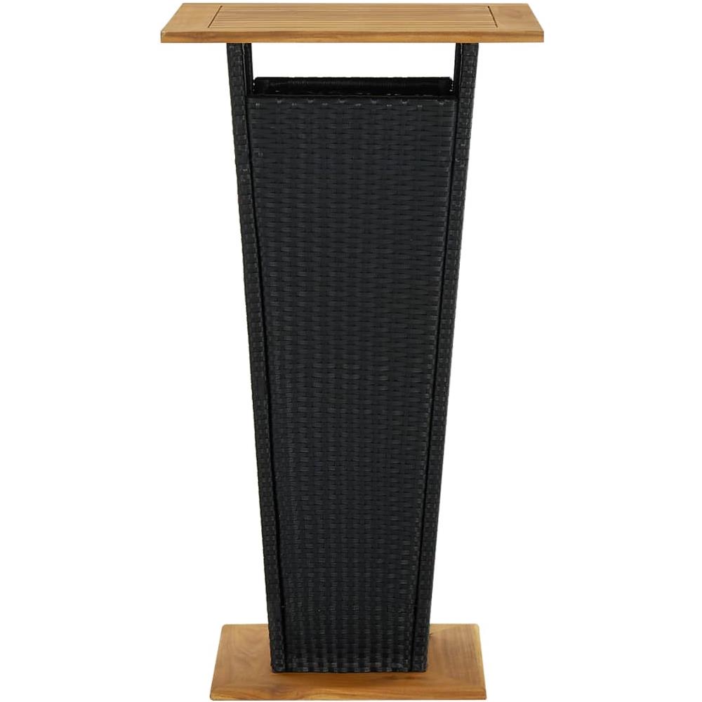 Set Bar da Giardino 5 pz Nero - Foto 2