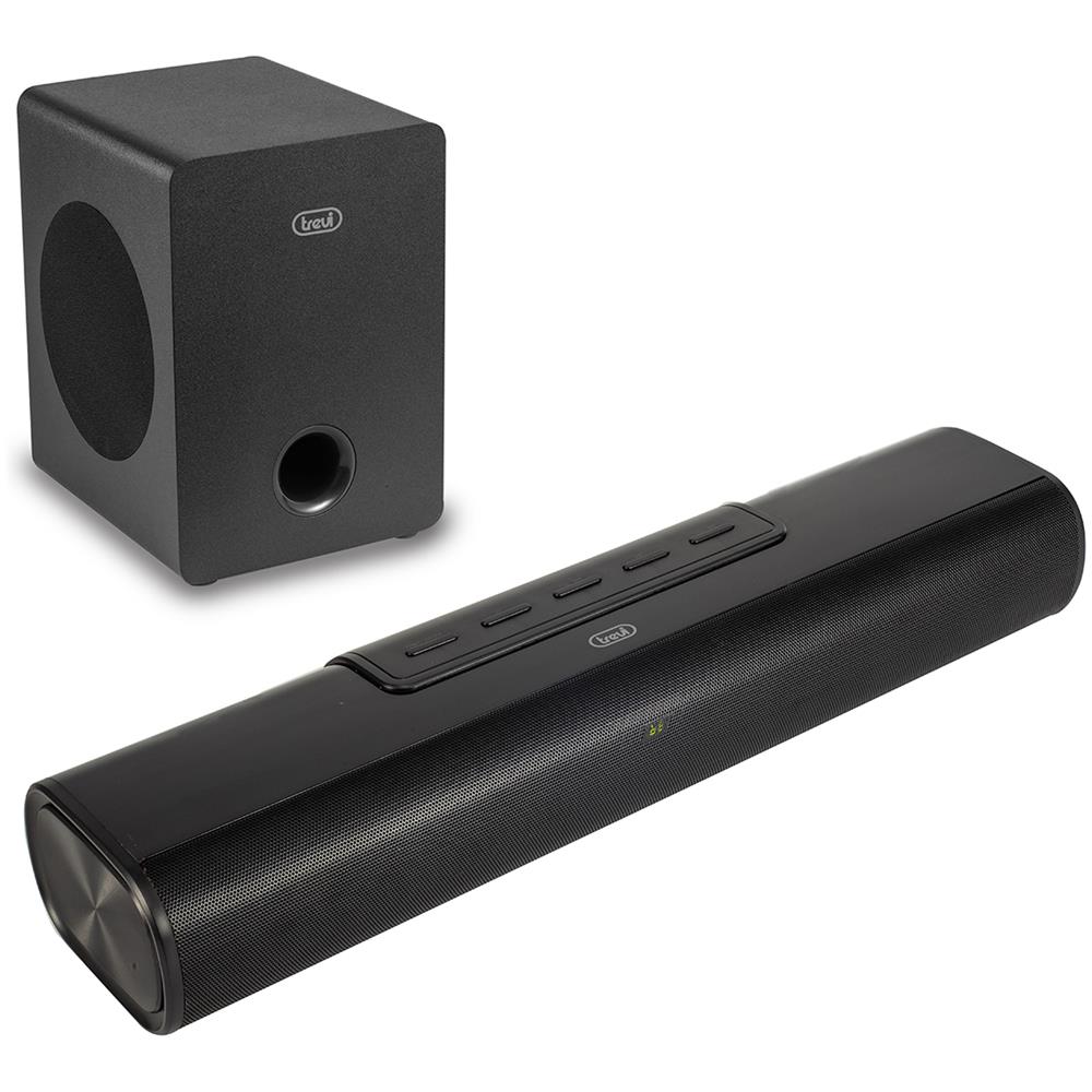 Soundbar SB 8380 SW 2.1 Subwoofer Wireless Potenza Totale 90 W Bluetooth USB / AUX-IN / HDMI con Bass Reflex - Nero - Foto 2