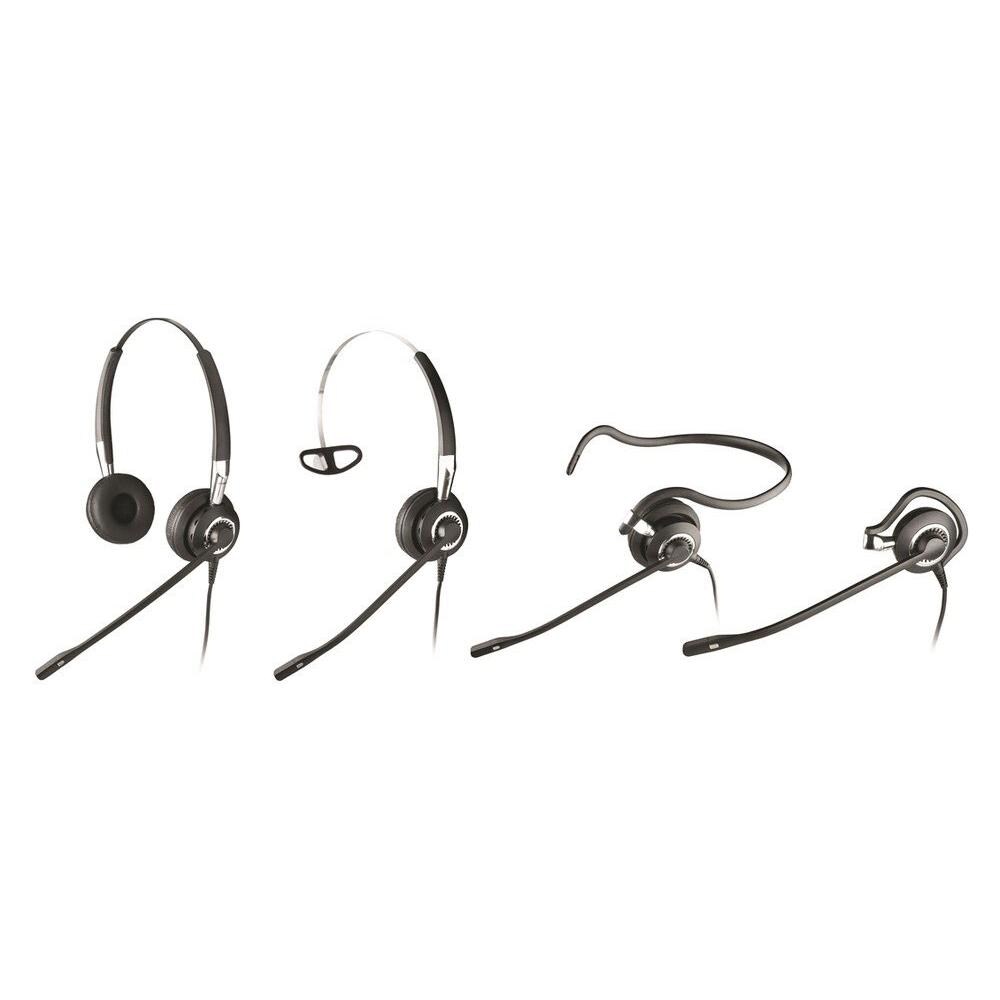 Biz 2400 II QD Mono NC 3-in-1 Wideband Balanced Monofonico Aggancio, Padiglione auricolare, Passanuca Nero, Argento cuffia e auricolare - Foto 1