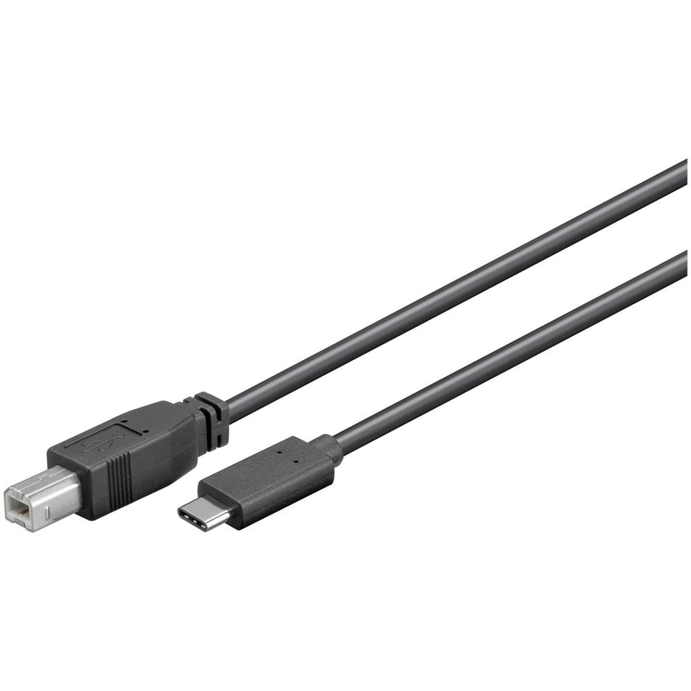 USB3.1C2B1 1m USB C USB B Nero cavo USB - Foto 1