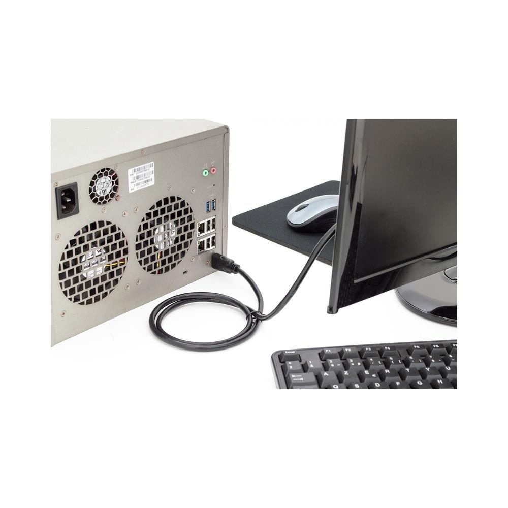 DK-330123-030-S 3m HDMI Type A (Standard) HDMI Type A (Standard) Nero cavo HDMI - Foto 2