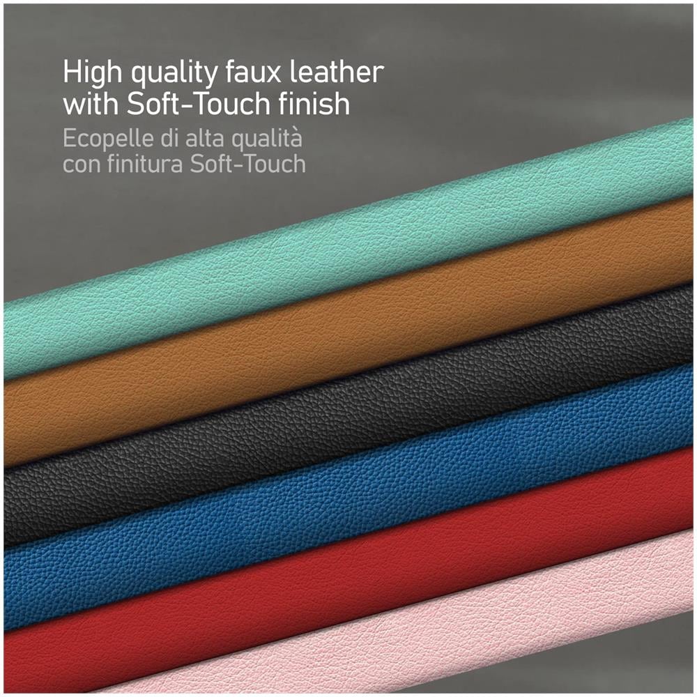 Custodia In Eco-pelle Di Alta Qualità Per Iqos 3/3 Duo / 2.4/2.4 Plus, Astuccio In Tela E Pelle Pu, organizer Iqos, Cover / borsello Sigaretta Elettronica, accessori (biscotto) - Foto 6