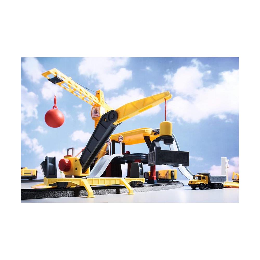 Camion Gru My World44118 H0 Grigio / giallo 18,5 Cm - Foto 2