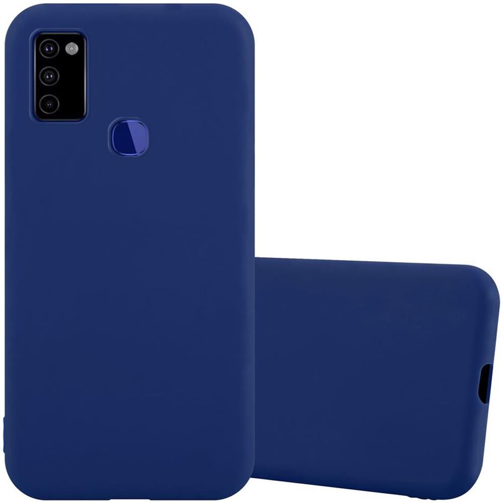 Custodia Compatibile Con Samsung Galaxy M51 In Candy Blu Scuro - Coperchio Protettivo In Silicone Tpu Flessibile - Foto 1