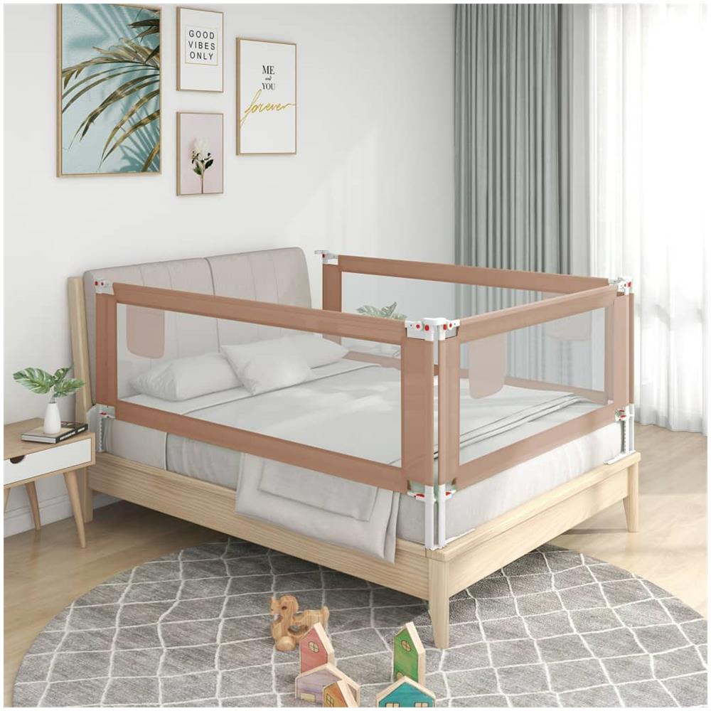 Sponda Letto di Sicurezza per Bambini Talpa 180x25cm in Tessuto - Foto 1