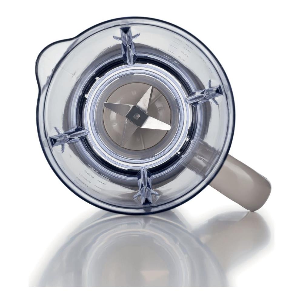 576 Frullatore Breakfast, Frullatore, 500W, 4 lame in acciaio inox, 2 velocità + Funzione Pulse, Capacità 1,5 L, Piedini antiscivolo, Coperchio superiore, Dark Grey 576/03 - Foto 3