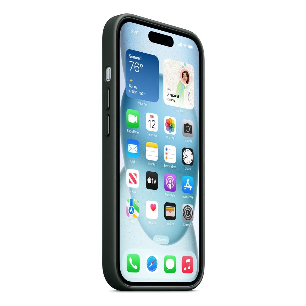 IPHONE 15 FINEWOVEN CASE GRN - Foto 7