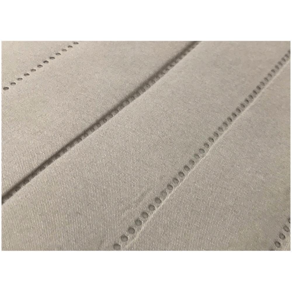 Copridivano Con Penisola Sof&agrave; Cover Trapuntato Antimacchia Double Face 290cm Tortora - Foto 2