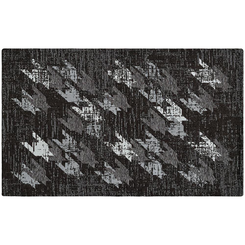 Tappeto Arredo Salotto Antiscivolo Scendiletto Camera Dis. Galles By Suardi 85x150 Nero - Foto 1