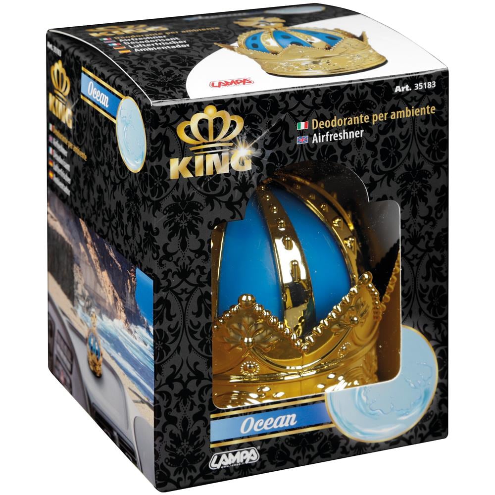King, Deodorante Per Ambiente, 50 Ml - Oceano - Foto 3