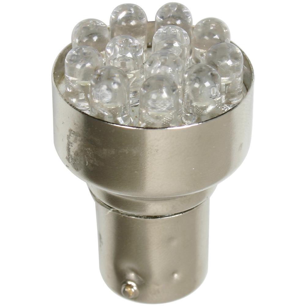 24v da Multi-led 12 Led - (py21w) - Bau15s - 1 Pz - D /blister - Arancio - Foto 1
