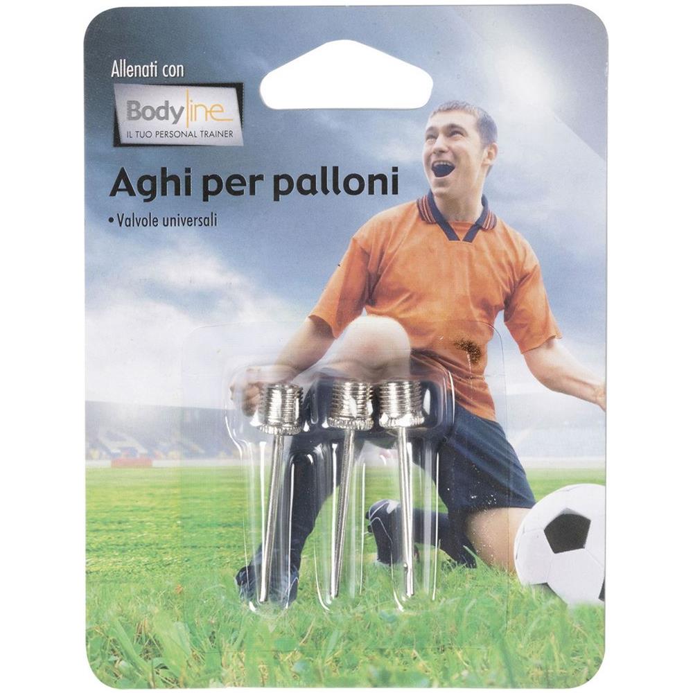 Set Di Tre Aghi In Acciaio Con Valvola Per Gonfiare Palloni - Foto 2