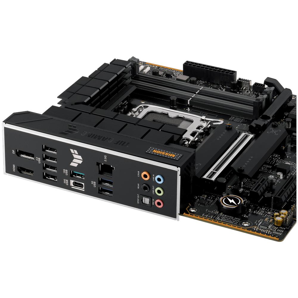 Scheda Madre TUF GAMING B760M-PLUS II Socket LGA 1700 Chipset Intel B760 micro ATX - Foto 6