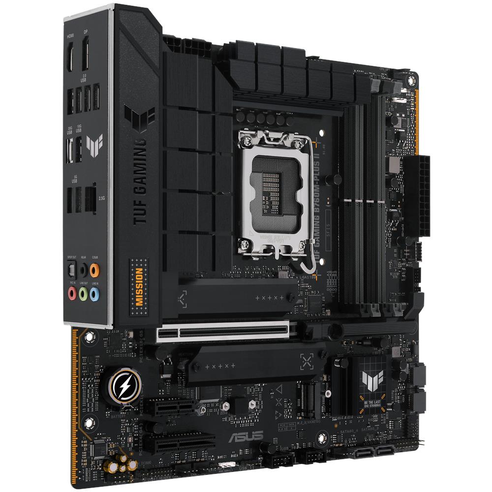 Scheda Madre TUF GAMING B760M-PLUS II Socket LGA 1700 Chipset Intel B760 micro ATX - Foto 2