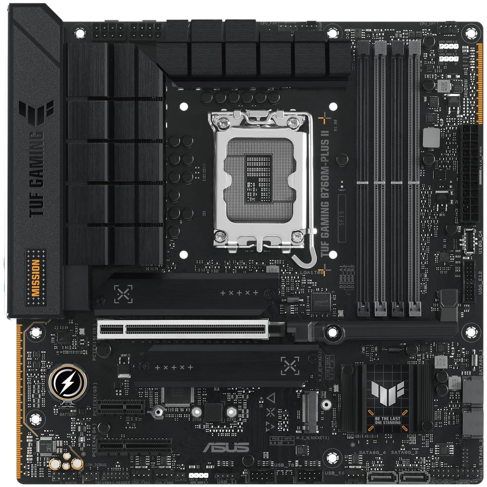 Scheda Madre TUF GAMING B760M-PLUS II Socket LGA 1700 Chipset Intel B760 micro ATX - Foto 1