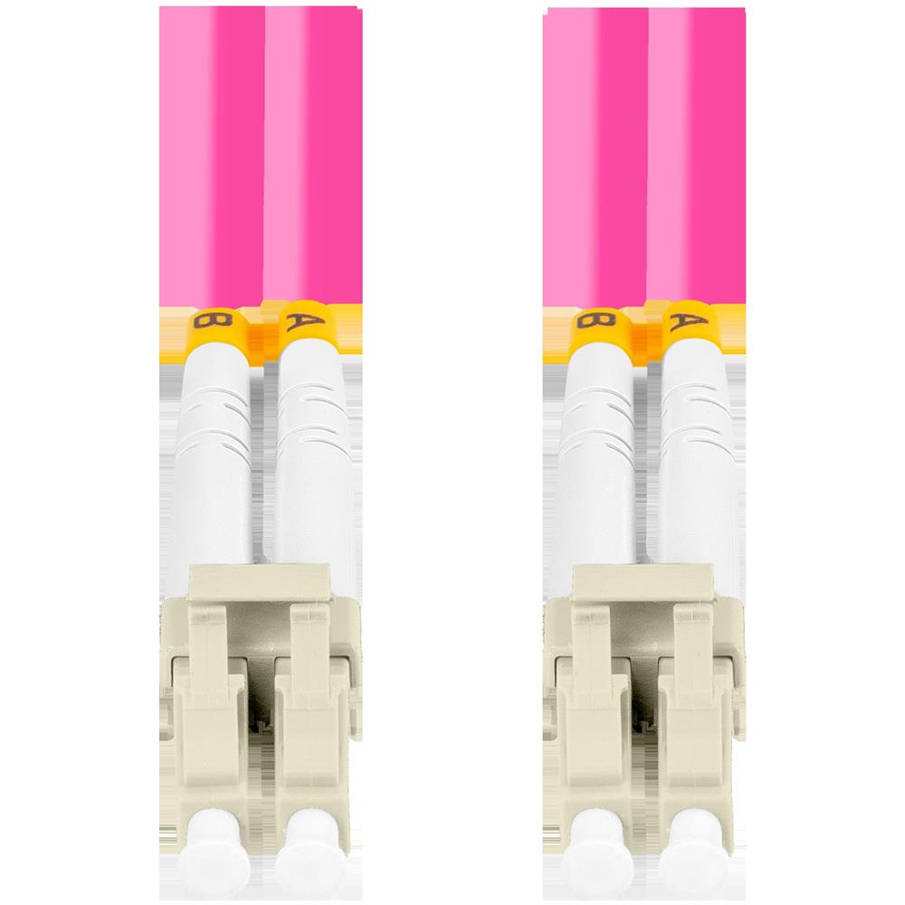 Tubo Flessibile FO-LULU-MD41-0010-VT Per Fibra Ottica OM4 Duplex Colore Violetta - Foto 4