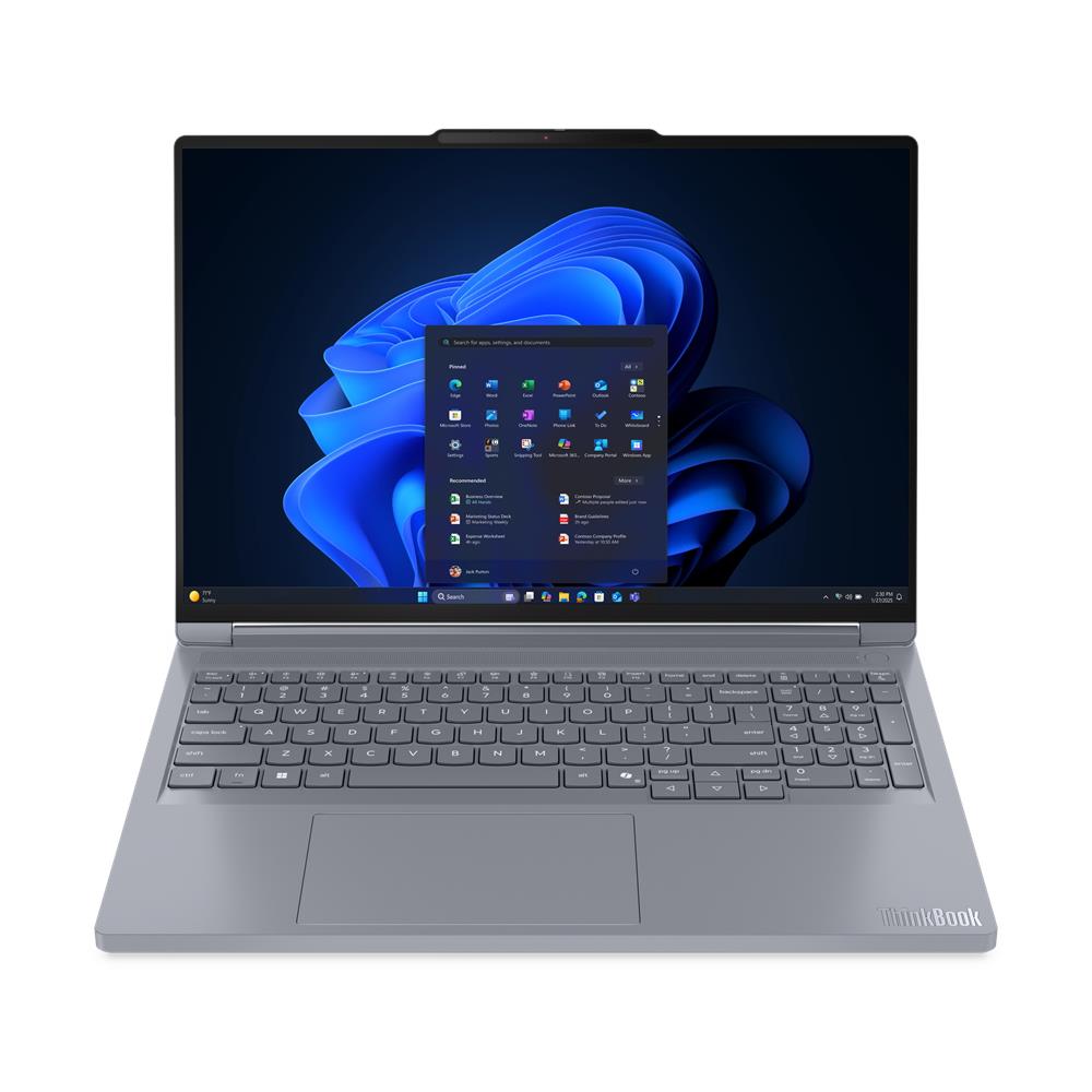 ThinkBook 16p G6 ADR AMD Ryzen™ 9 8940HX Computer portatile 40,6 cm (16") WQXGA 64 GB DDR5-SDRAM 1 TB SSD NVIDIA GeForce RTX 5060 Wi-Fi 7 (802.11be) Windows 11 Pro Tedesco Grigio - Foto 1