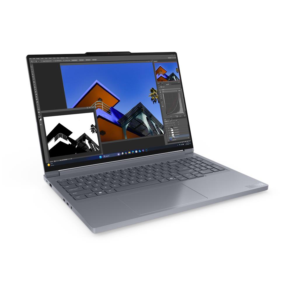 ThinkBook 16p G6 ADR AMD Ryzen™ 9 8940HX Computer portatile 40,6 cm (16") WQXGA 64 GB DDR5-SDRAM 1 TB SSD NVIDIA GeForce RTX 5060 Wi-Fi 7 (802.11be) Windows 11 Pro Tedesco Grigio - Foto 2