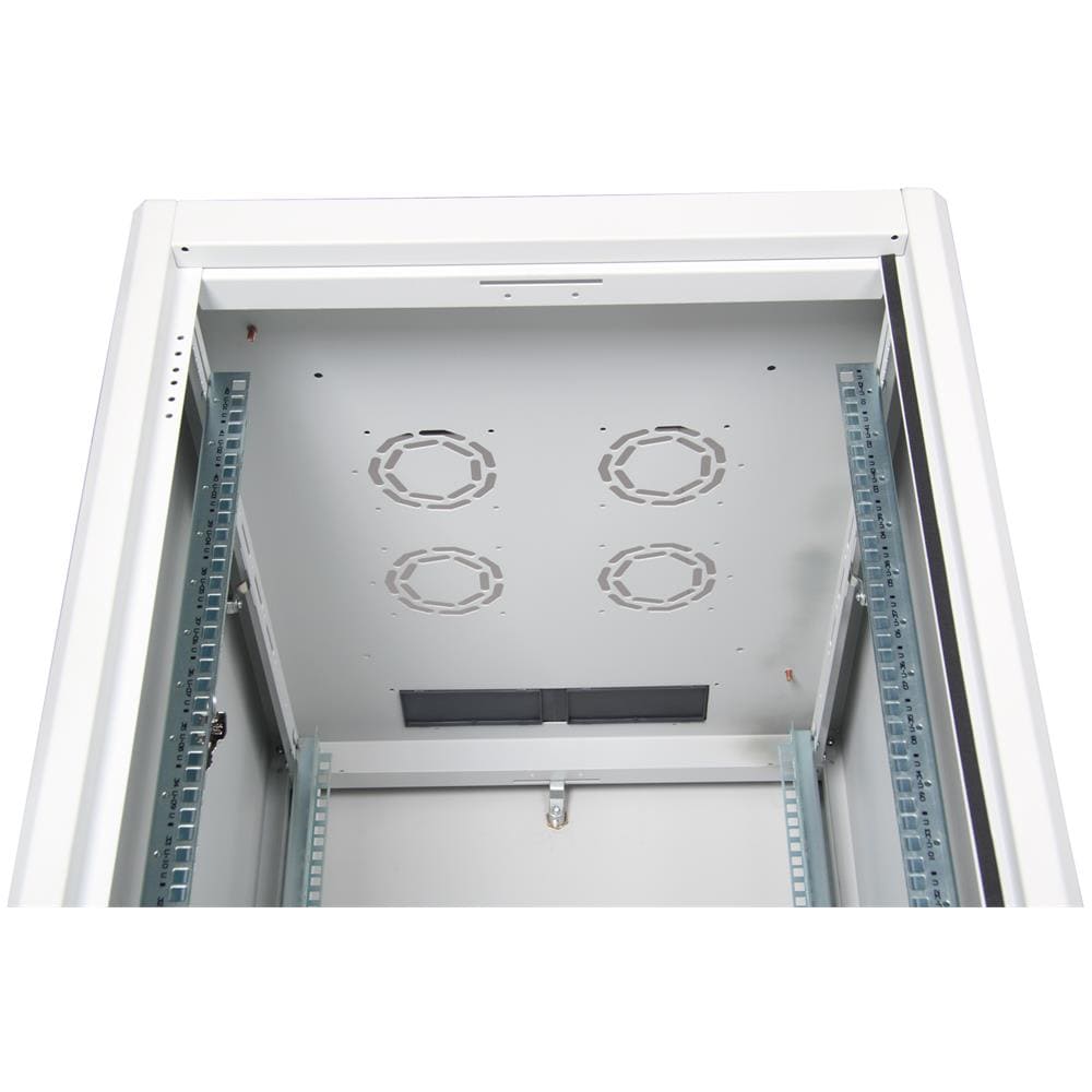 Armadio 26 Unit… 19" Per Reti Misure (A) 1299 X (L) 600 X (P) 600 Mm. Colore Grigio Chiaro - Foto 5