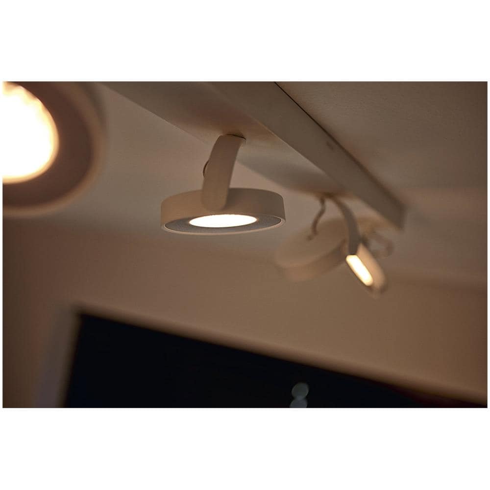 Lampada con 4 Faretti Orientabili LED Integrato - Foto 3