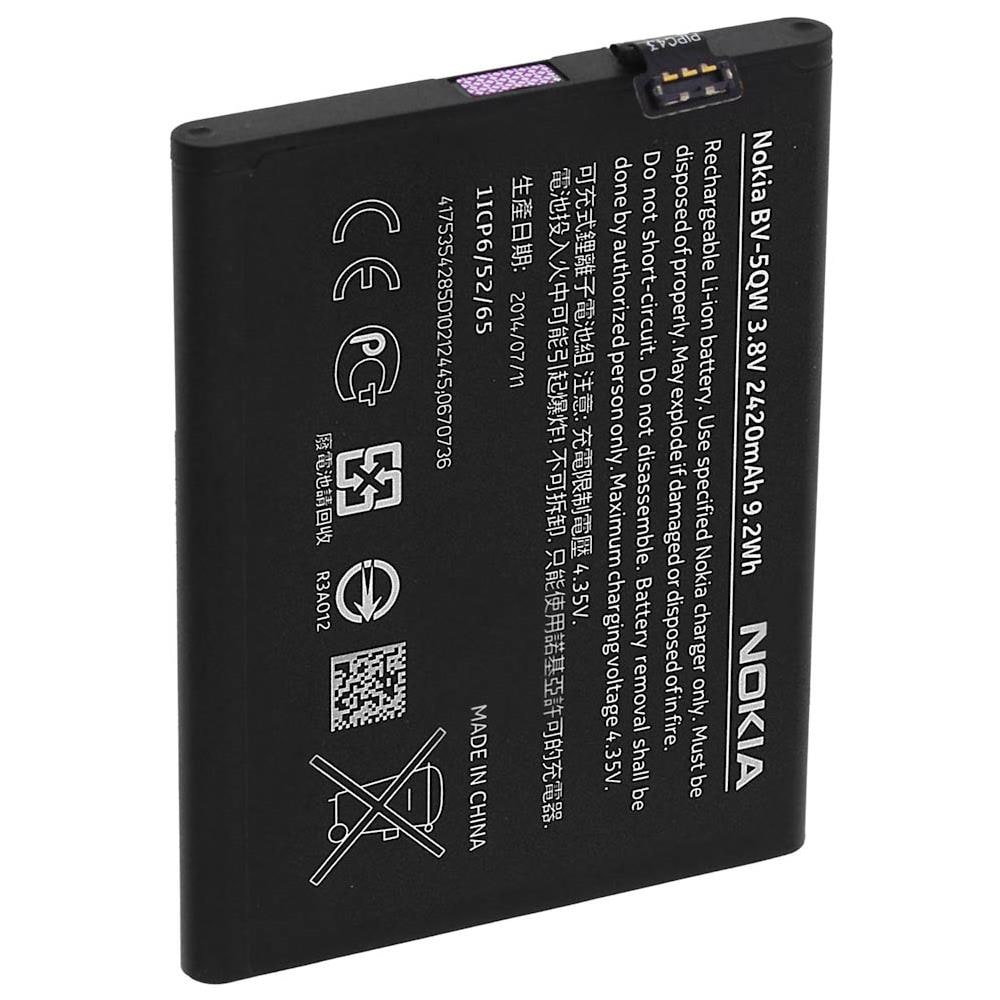 Batteria Originale Bv-5qw 2420mah Lumia 930 - Foto 1