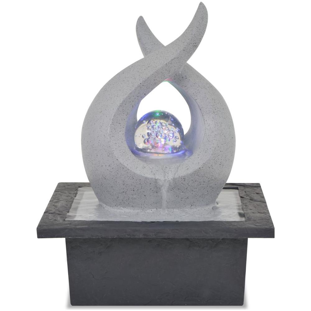 Fontana Da Interni Con Luce A Led In Poliresina - Foto 2