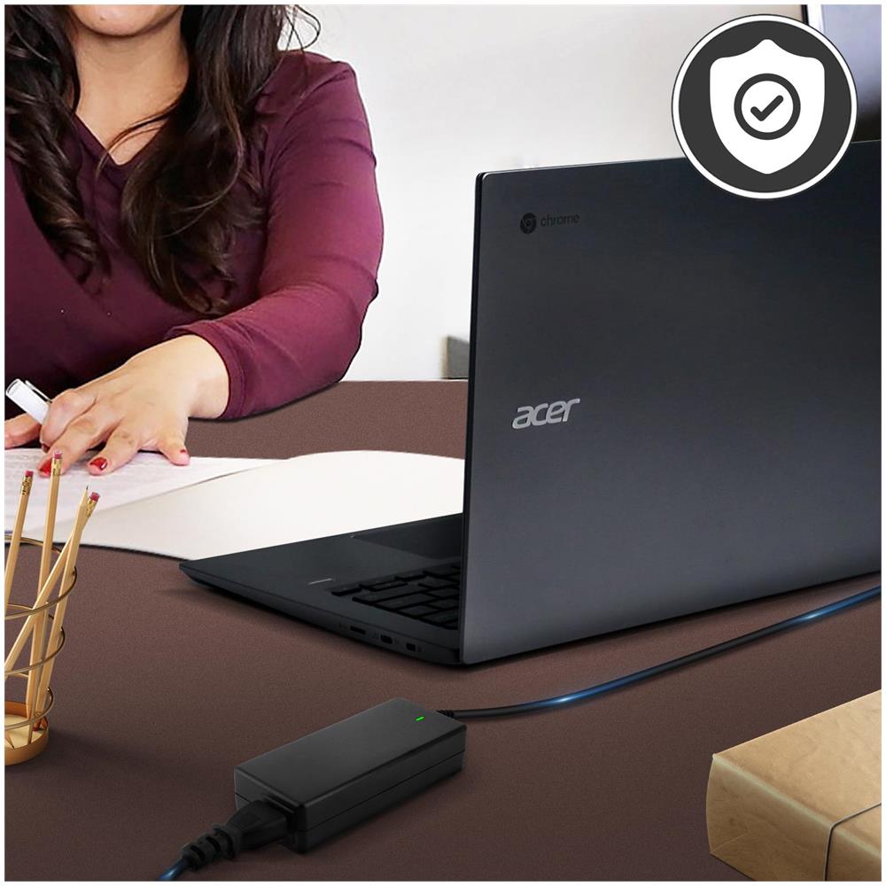 Caricabatterie A Muro Pc Hp 65w / 18.5v 3.5a Estremità 4.8*1.7 Mm Hp-6517 - Foto 5