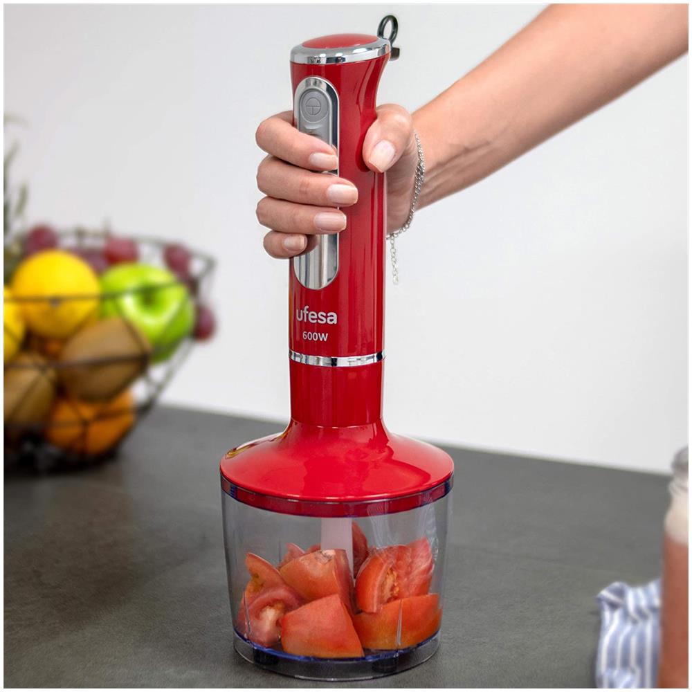 Frullatore ad Immersione BP3443 Potenza 600 Watt Colore Rosso - Foto 10
