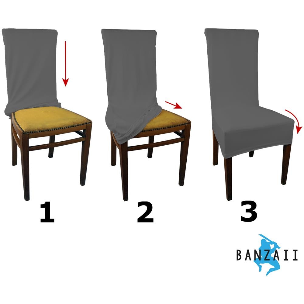 Set 2 Vestisedia Quadrato Antimacchia Made In Italy Grigio - Foto 6
