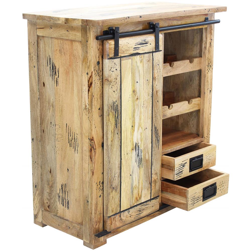 Beily - Portabottiglie Legno Di Mango - Foto 4