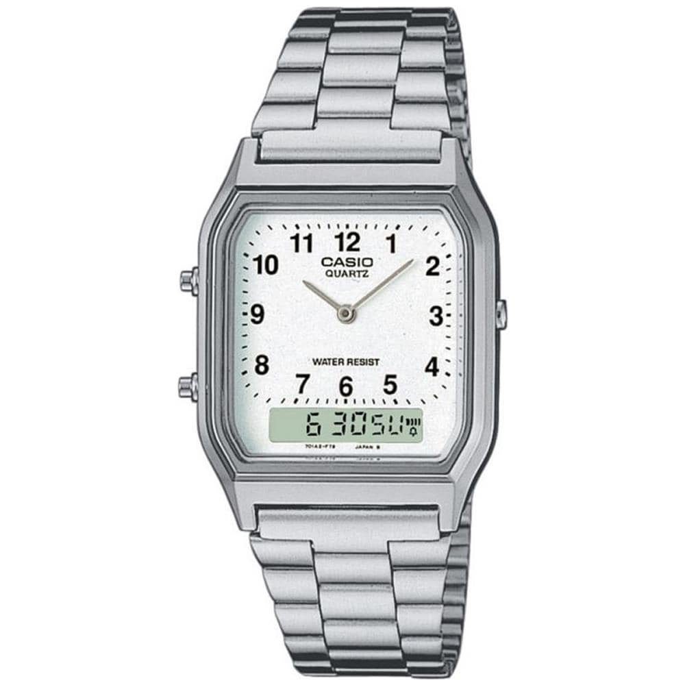 AQ-230A-7BMQYES Orologio da polso Unisex Quarzo Metallizzato chiaro orologio - Foto 2