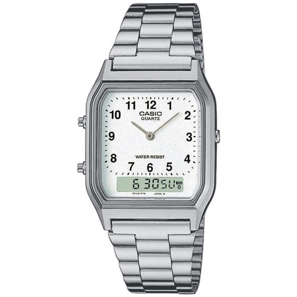 AQ-230A-7BMQYES Orologio da polso Unisex Quarzo Metallizzato chiaro orologio - Foto 1