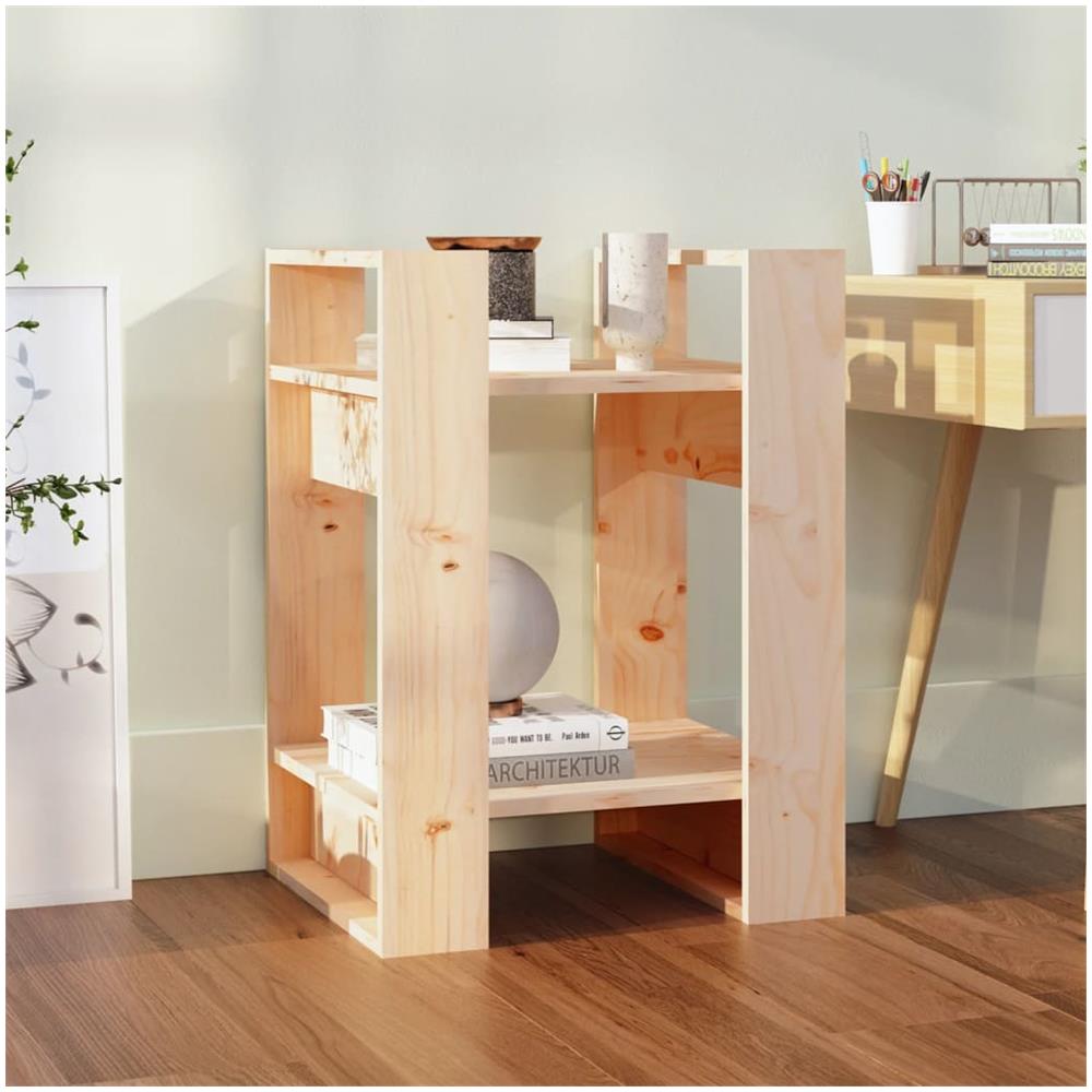 Libreria / divisorio 41x35x57 Cm In Legno Massello Di Pino - Foto 1