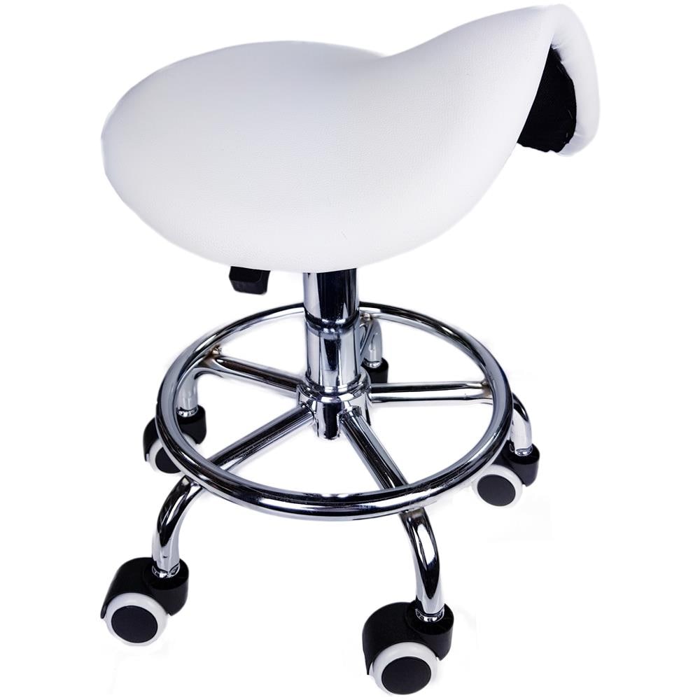 Sgabello Regolabile Con Rotelle Antlu - Altezza 52-72cm, Portata 150kg | Per Cucina E Ufficio - Foto 10