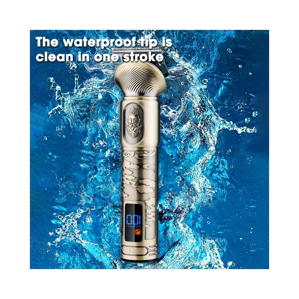 Rifinitore Per Capelli 6 In 1, Rifinitore Per Barba, Rifinitore Per Naso - Potente E Silenzioso Bronze - Foto 6