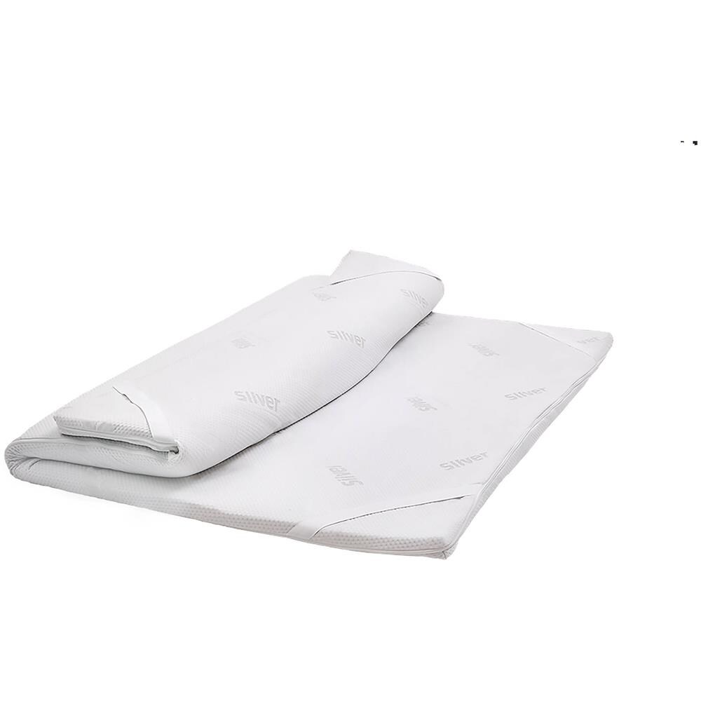 Topper Piazza E Mezza Pegaso, Sovra Materasso Per Migliorare La Postura, Topper Memory Foam, Topper Anallergico E Traspirante, 100% Made In Italy, 120x200xh5 Cm - Foto 3