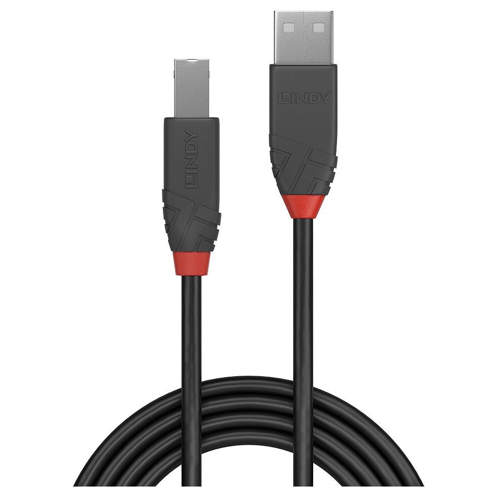 CAVO USB 2.0 A /B ANTHRA LINE, 5M - Foto 2