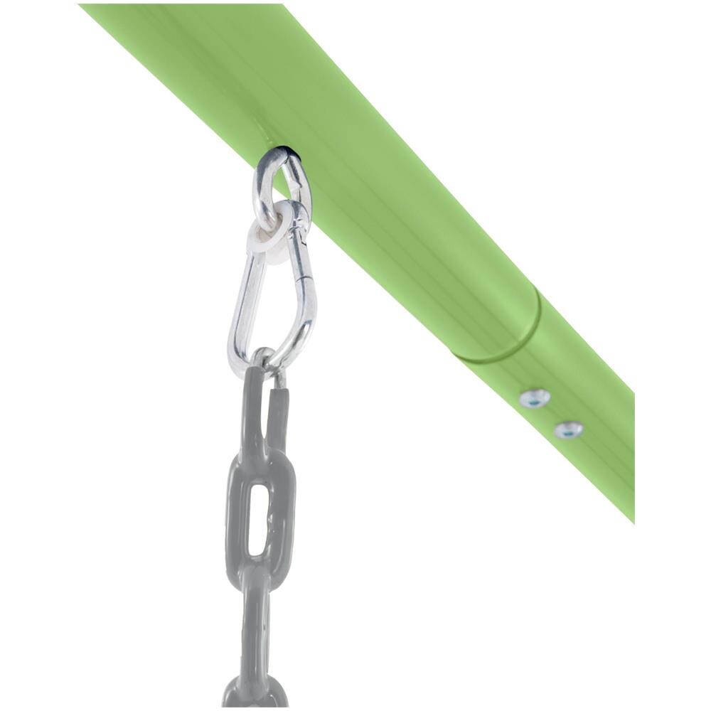 44120 - Altalena Swing Set Colorata, Seggiolino e Dondolo, 249x249x203 cm - Foto 9