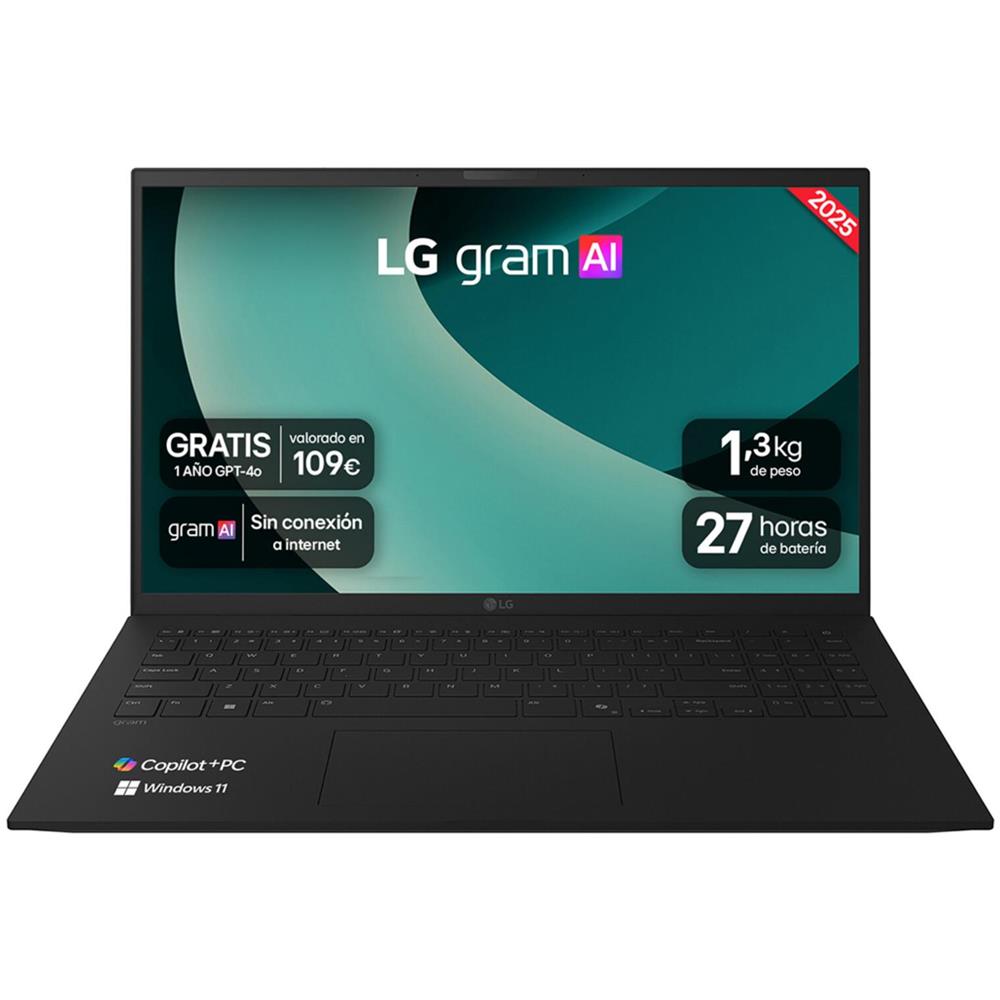 Notebook 15Z80T-G.AS58B Copilot+ PC AMD Ryzen AI 5 340 Monitor 15" Full HD RAM 16GB SSD 1TB Windows 11 Home Nero - Foto 4