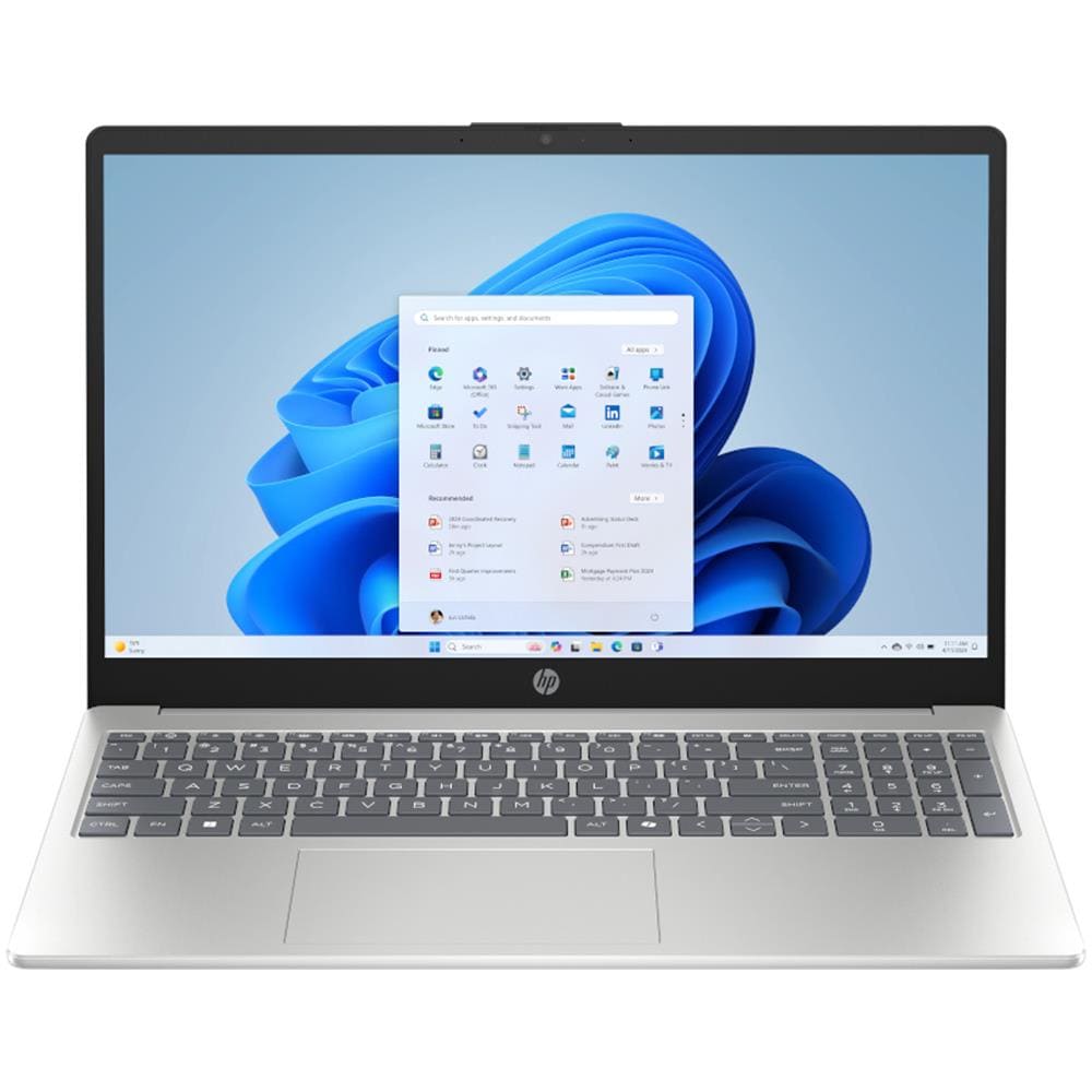 Laptop 15-fc1008nlx AMD Ryzen™ 5 7520U Computer portatile 39,6 cm (15.6") Full HD 8 GB LPDDR5-SDRAM 512 GB SSD Wi-Fi 6 (802.11ax) Windows 11 Home Argento - Foto 1