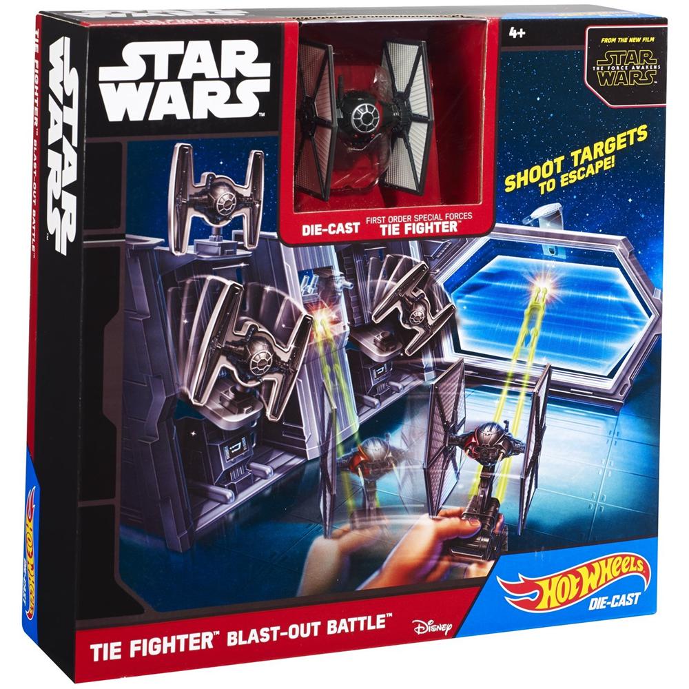 Hot Wheels: Star Wars Playset Tie Fight. - Foto 1