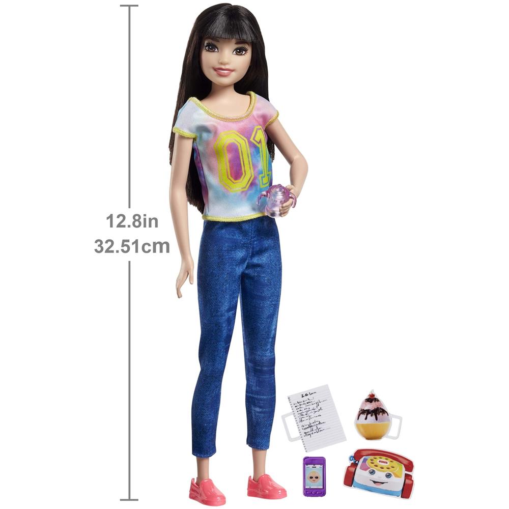 Barbie Babysitter, Skipper e i suoi Amici con Telefonino e Biberon, Assortimento, FHY89 - Foto 58
