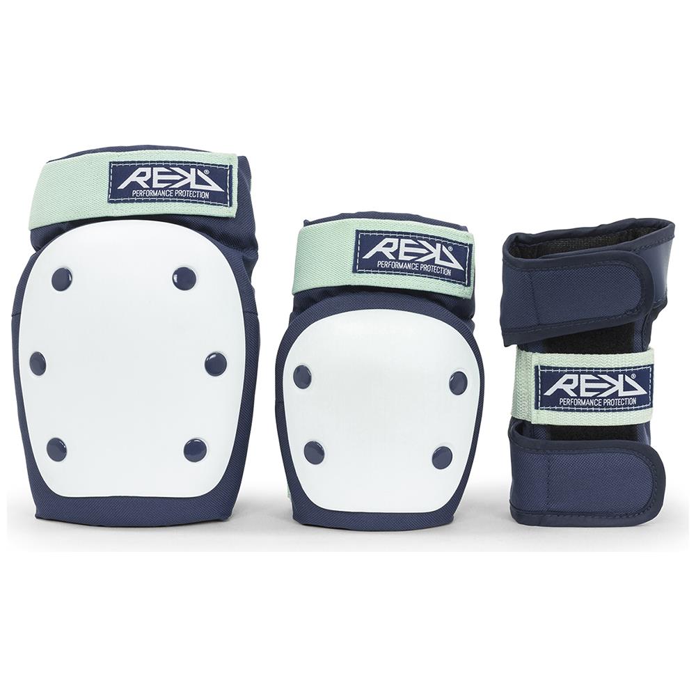 Heavy Duty Skateboard Pad Set Blue /mint - Small - Foto 1