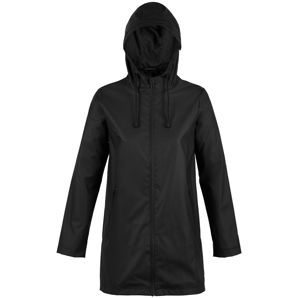 Giacca impermeabile cerata Donne Donne Donne Neoblu Antoine Deep Black Xl - Foto 1